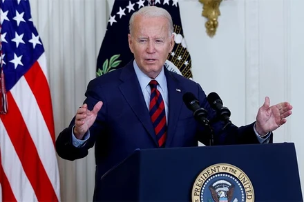 Tổng thống Mỹ Joe Biden. (Ảnh: Reuters)