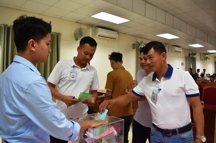 Phiên đấu giá đất tại xã Liên Mạc tổ chức ngày 31/8. 