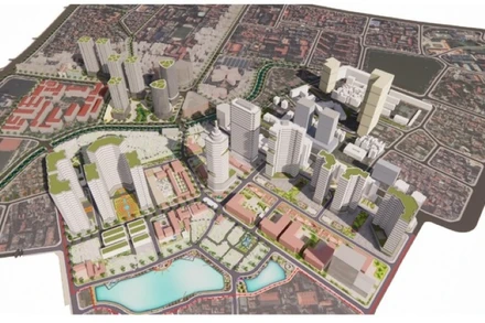 Đồ án quy hoạch khu chung cư cũ Trung Tự. 