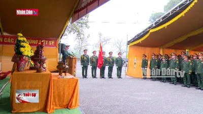 Quảng Trị: Truy điệu và an táng 11 hài cốt liệt sĩ