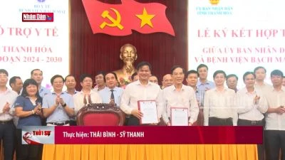 Ủy Ban Nhân dân tỉnh Thanh Hóa và bệnh viện Bạch Mai ký kết hợp tác