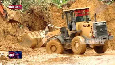 Hà Giang: Thông xe tuyến quốc lộ 2, đoạn qua huyện Bắc Quang