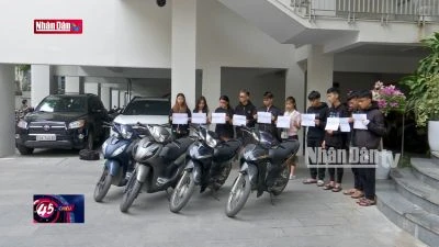 Báo động tình trạng thanh thiếu niên tụ tập, đua xe trái phép