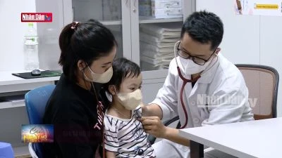 Gia tăng bệnh nhi nhập viện vì thời tiết giao mùa