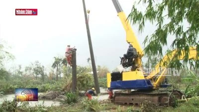 Đẩy nhanh tiến độ khắc phục hậu quả bão số 6