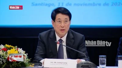 Chủ tịch nước gặp gỡ lãnh đạo doanh nghiệp tiêu biểu Chile