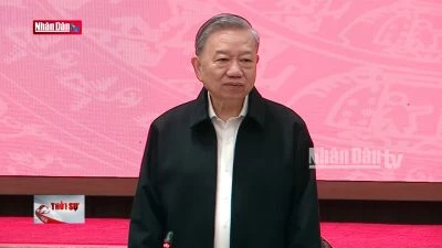 Tổng Bí thư làm việc với Ban Thường vụ Thành ủy Hà Nội