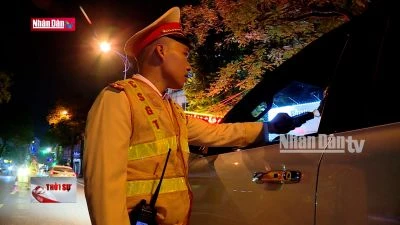 Hà Nội: Tăng cường xử lý vi phạm về nồng độ cồn dịp cuối năm