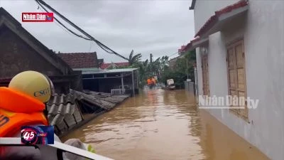 Đảm bảo an toàn cho người dân vùng lũ