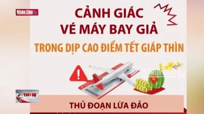 Cảnh giác trước thủ đoạn vé máy bay giá rẻ dịp cận Tết Nguyên đán