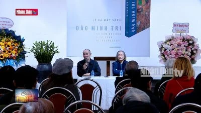 Ra mắt sách ''Đào Minh Tri và 50 năm hội họa''