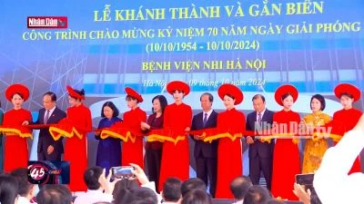 Bệnh viện Nhi đầu tiên của Hà Nội chính thức đi vào hoạt động
