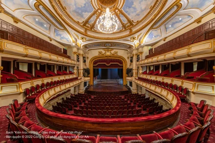 Khán phòng Nhà hát Lớn Hà Nội. Ảnh trong bài: SUN GROUP cung cấp. 