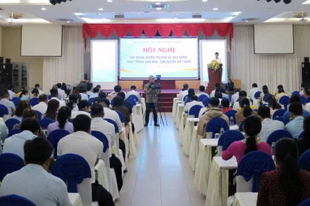 Quang cảnh Hội nghị tập huấn.