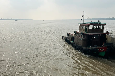 Luồng Trần Đề đáp ứng yêu cầu chạy tàu trọng tải 2.000DWT.