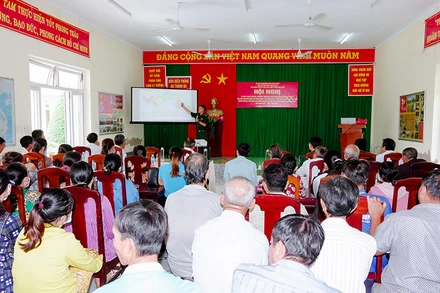 Quang cảnh hội nghị.