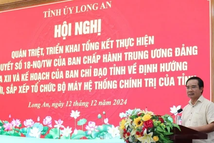 Ban Thường vụ Tỉnh ủy tổ chức Hội nghị quán triệt, triển khai tổng kết thực hiện Nghị quyết số 18-NQ/TW.