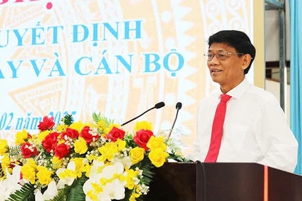 Bí thư Tỉnh ủy Sóc Trăng Lâm Văn Mẫn giao nhiệm vụ cho các đơn vị mới thành lập