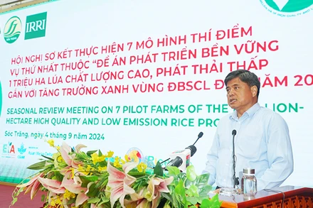 Thứ trưởng Trần Thanh Nam phát biểu tại hội nghị.