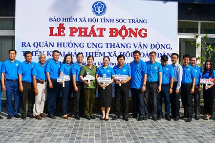 Sóc Trăng hưởng ứng Tháng vận động triển khai bảo hiểm xã hội toàn dân