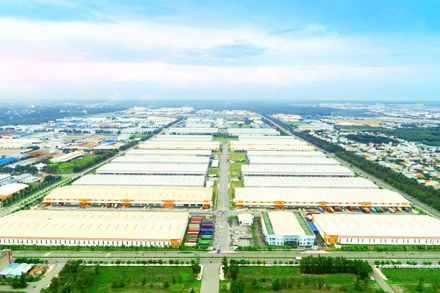 Khu công nghiệp Giang Điền (tỉnh Đồng Nai) hiện thu hút nhiều nhà đầu tư nước ngoài. 