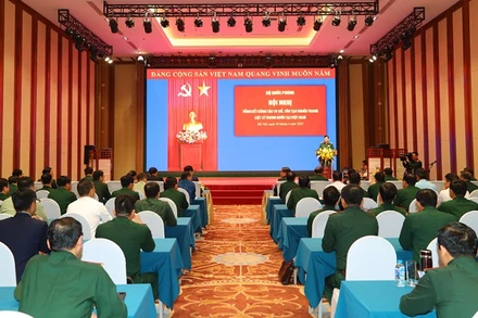 Quang cảnh hội nghị. (Ảnh: Cổng thông tin Điện tử Đảng Cộng sản)