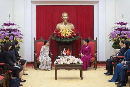 Quang cảnh buổi gặp gỡ.