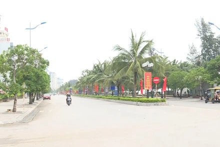 Thành phố Sầm Sơn xanh, sạch, đẹp.