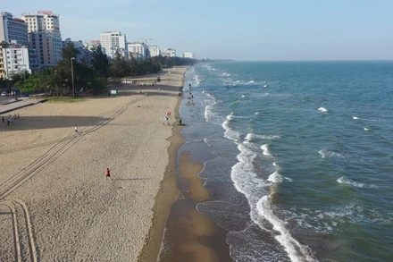 Bãi biển Sầm Sơn.