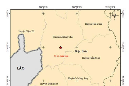 Điện Biên xảy ra động đất mạnh 5.0 độ richter, tâm chấn tại Mường Chà.