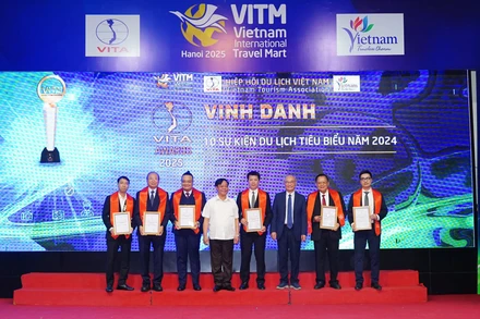 Vinh danh 10 sự kiện du lịch tiêu biểu năm 2024.