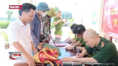 Vận động thu hồi vũ khí, vật liệu nổ tại biên giới tuyến biển