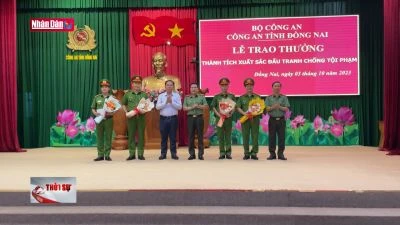 Khen thưởng lực lượng phá vụ án bắt cóc trẻ em