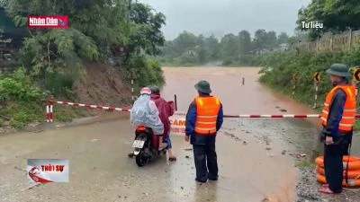 Mưa lớn giảm dần ở miền Trung, miền Bắc trời rét