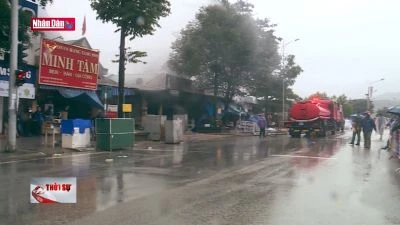 Chập điện là nguyên nhân làm cháy chợ huyện Nam Đông