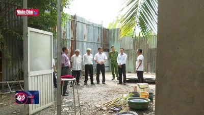 Vận động người dân tự tháo dỡ nhà xây dựng trái phép