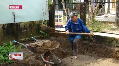 Người dân đồng thuận hiến đất vàng mở đường giao thông