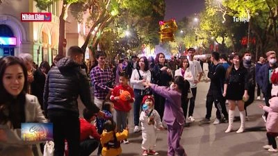 Không gian đi bộ Hoàn Kiếm sẽ kéo dài 4 ngày dịp Tết Dương lịch