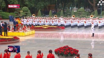 Lễ đón chính thức Tổng Bí thư, Chủ tịch nước Trung Quốc Tập Cận Bình