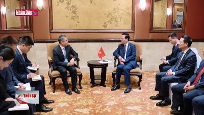 Chủ tịch nước tiếp một số lãnh đạo tập đoàn của Trung Quốc