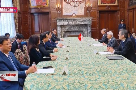 Thủ tướng hội kiến Chủ tịch Thượng viện Nhật Bản