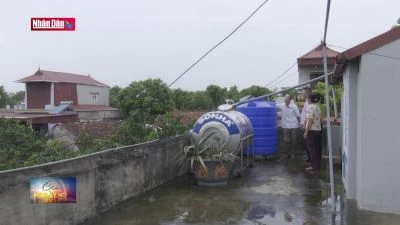 Hiệu quả từ nguồn vốn vay nước sạch vệ sinh môi trường