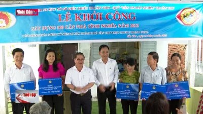 Cần Thơ khởi công xây dựng 100 căn nhà tình nghĩa