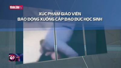 Xúc phạm giáo viên Báo động xuống cấp đạo đức học sinh