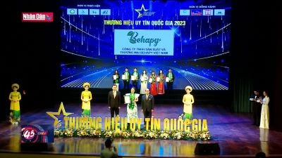 Vinh danh các thương hiệu uy tín quốc gia năm 2023
