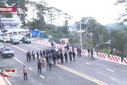 Đèo Prenn chính thức thông tuyến 3km đầu tiên ở cửa ngõ TP Đà Lạt