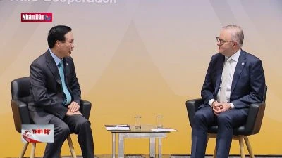 Chủ tịch nước Võ Văn Thưởng tiếp Thủ tướng Australia