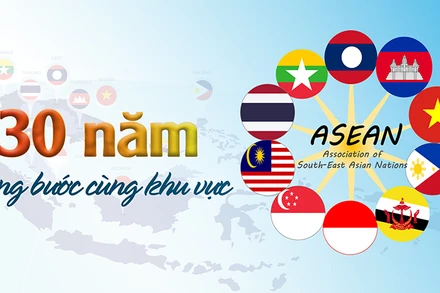 30 năm vững bước cùng khu vực