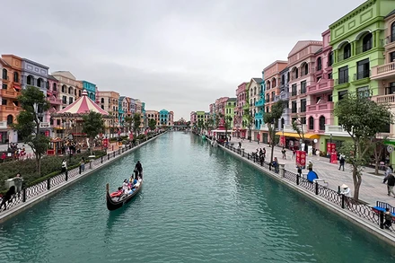 Khu đô thị Vinhomes Ocean Park 2 tại huyện Văn Giang, tỉnh Hưng Yên. (Ảnh NGUYỄN ĐĂNG)