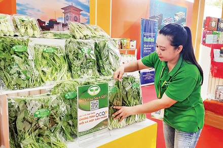 Các đơn vị giới thiệu sản phẩm tại Tuần lễ sản phẩm OCOP, sản phẩm đặc trưng các vùng miền và công nghệ sản xuất, bảo quản, chế biến nông sản Thành phố Hồ Chí Minh năm 2024.